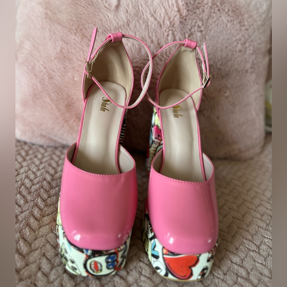 Pink Retro Platforms - Picture 8 of 9